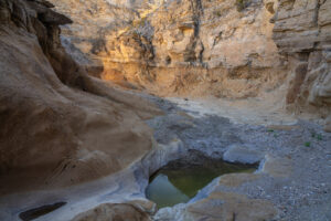 Texas, Brewster County, 3-Bar Ranch (please do not use ranch name in captions), Payne's Canyon of Adobe Walls Draw, pools